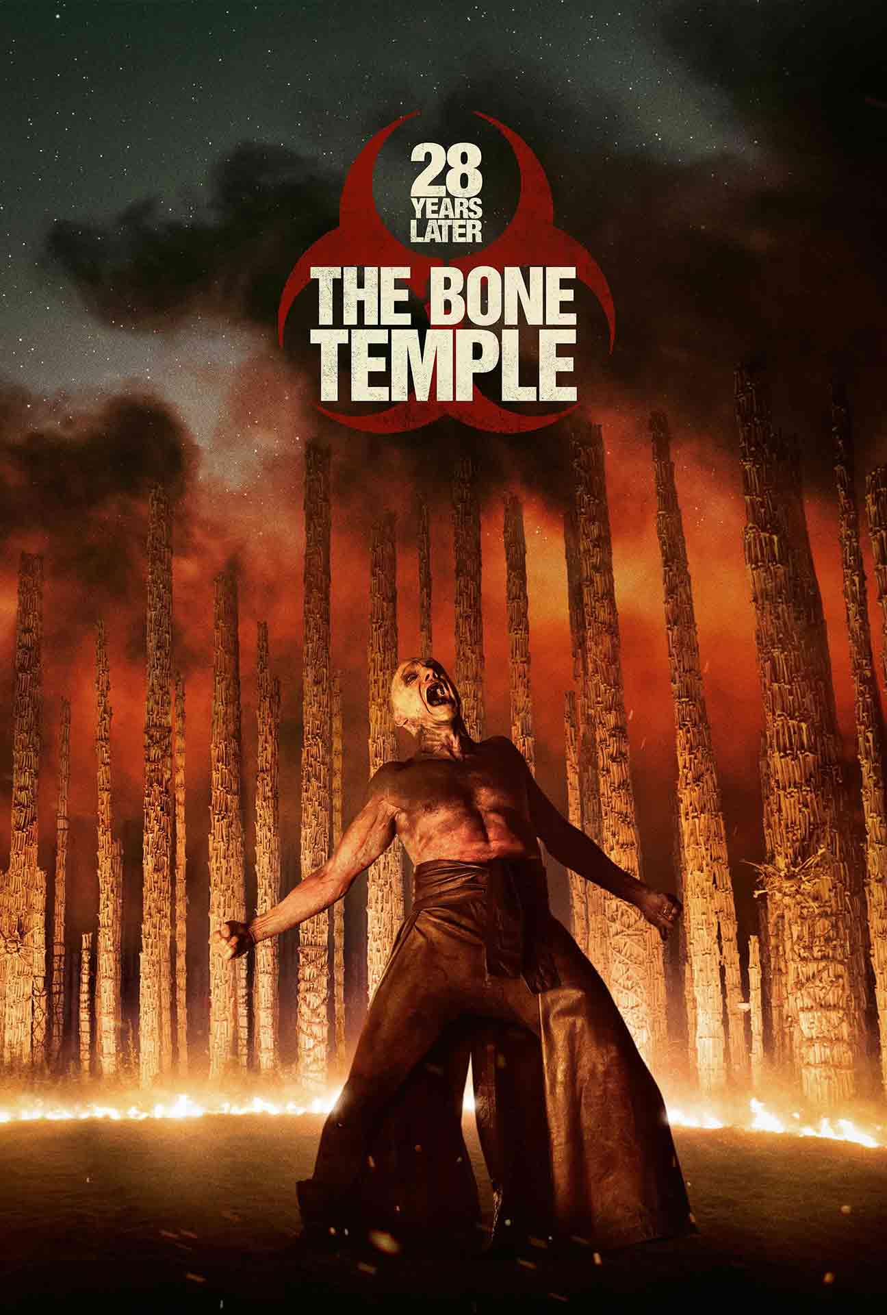 Movie Poster for 28 Years Later: The Bone Temple.