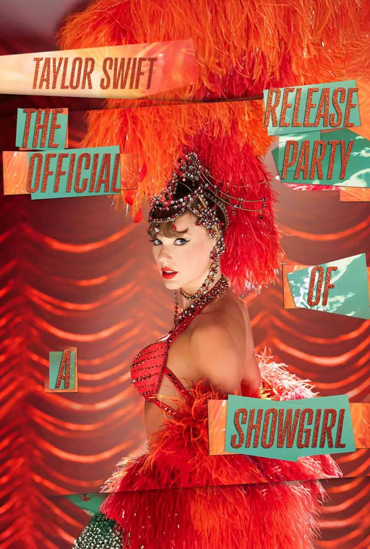 Movie Poster for The Official Release Party of a Showgirl.